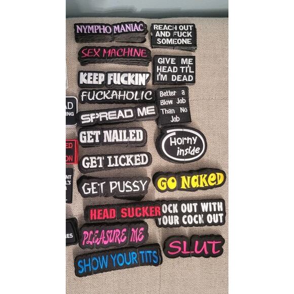 Biker Patch Lot – Pick Any 10 – Funny Adult Motorcycle Patches Iron-On Sew On - Picture 6 of 6